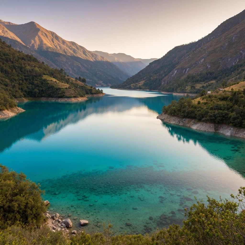 Lago Azul de Chivor